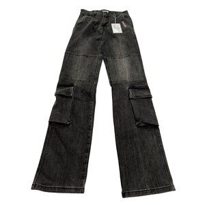 PRIX 98 Denim Bootcut Jeans in Gunmetal